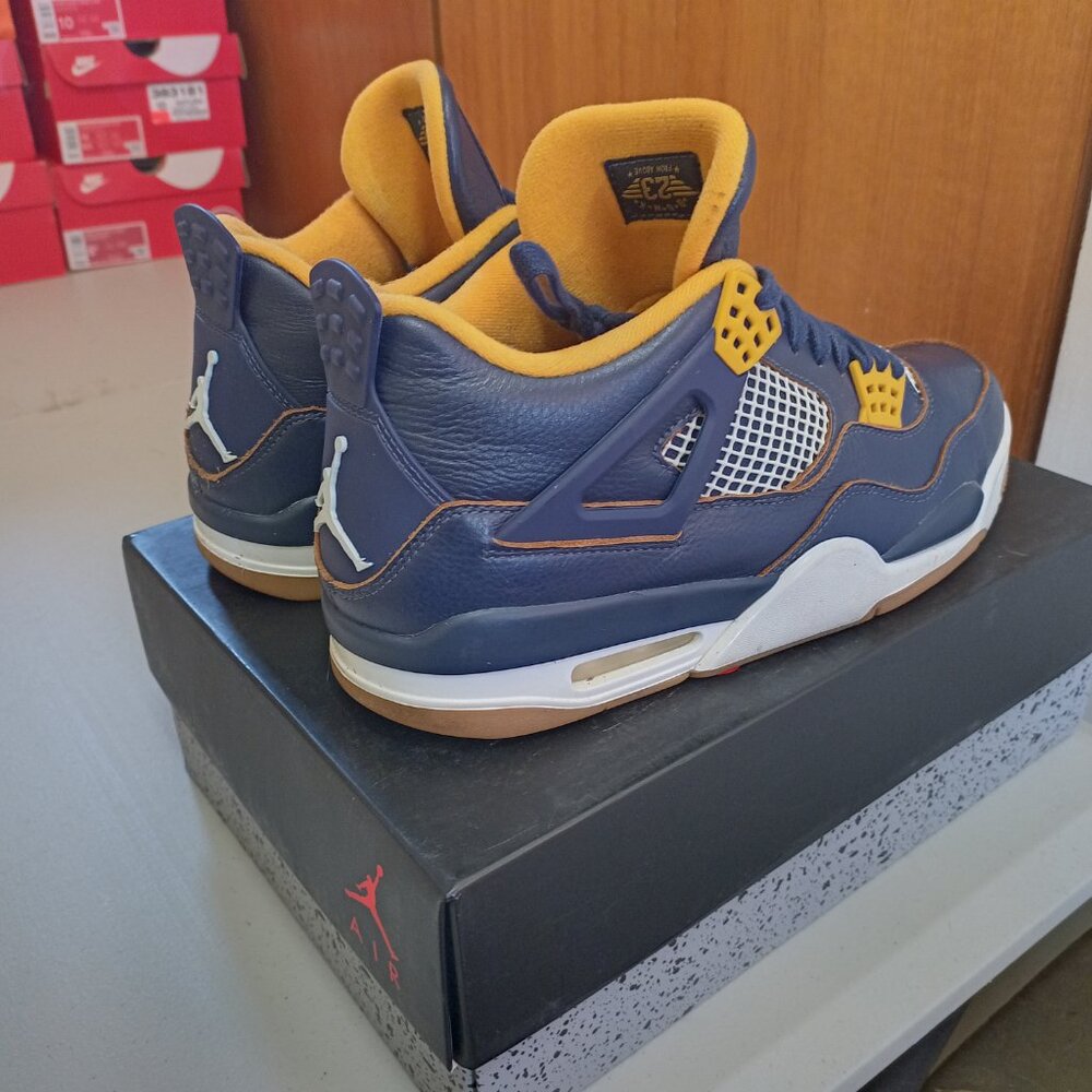 Size 10.5 - Air Jordan 4 Retro Dunk From Above OG box excellent condition - Picture 11 of 13
